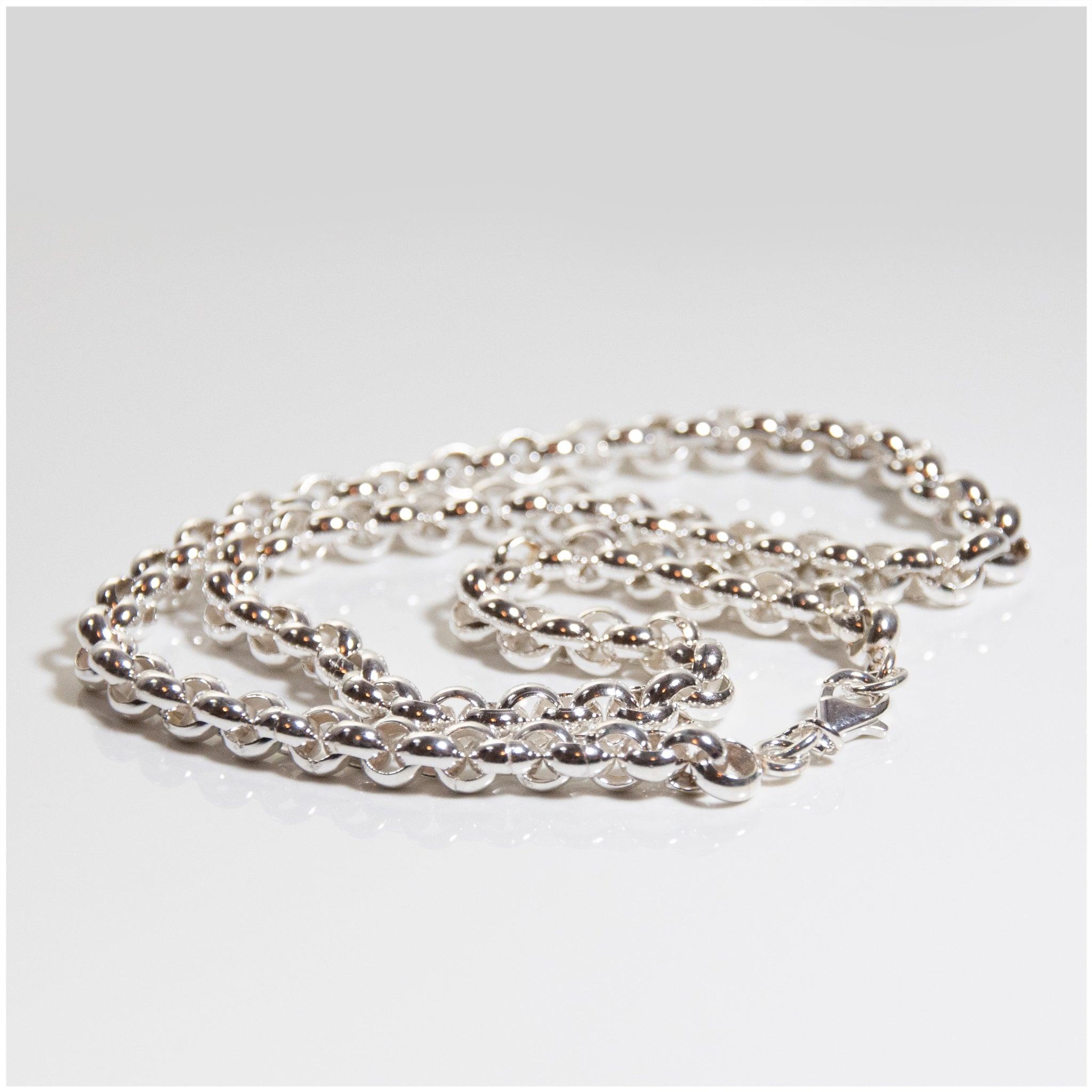 C028 - Sterling Silver Rolo Chain