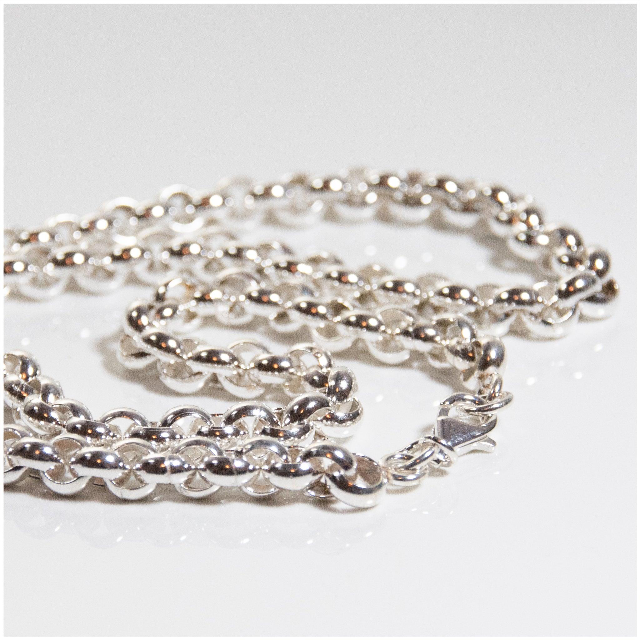 C028 - Sterling Silver Rolo Chain