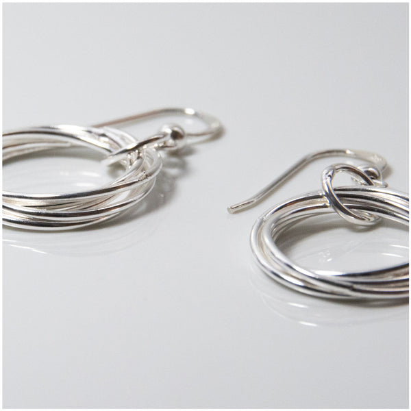 EL009 - Sterling Silver Hook Earrings – silverby-e.co.za