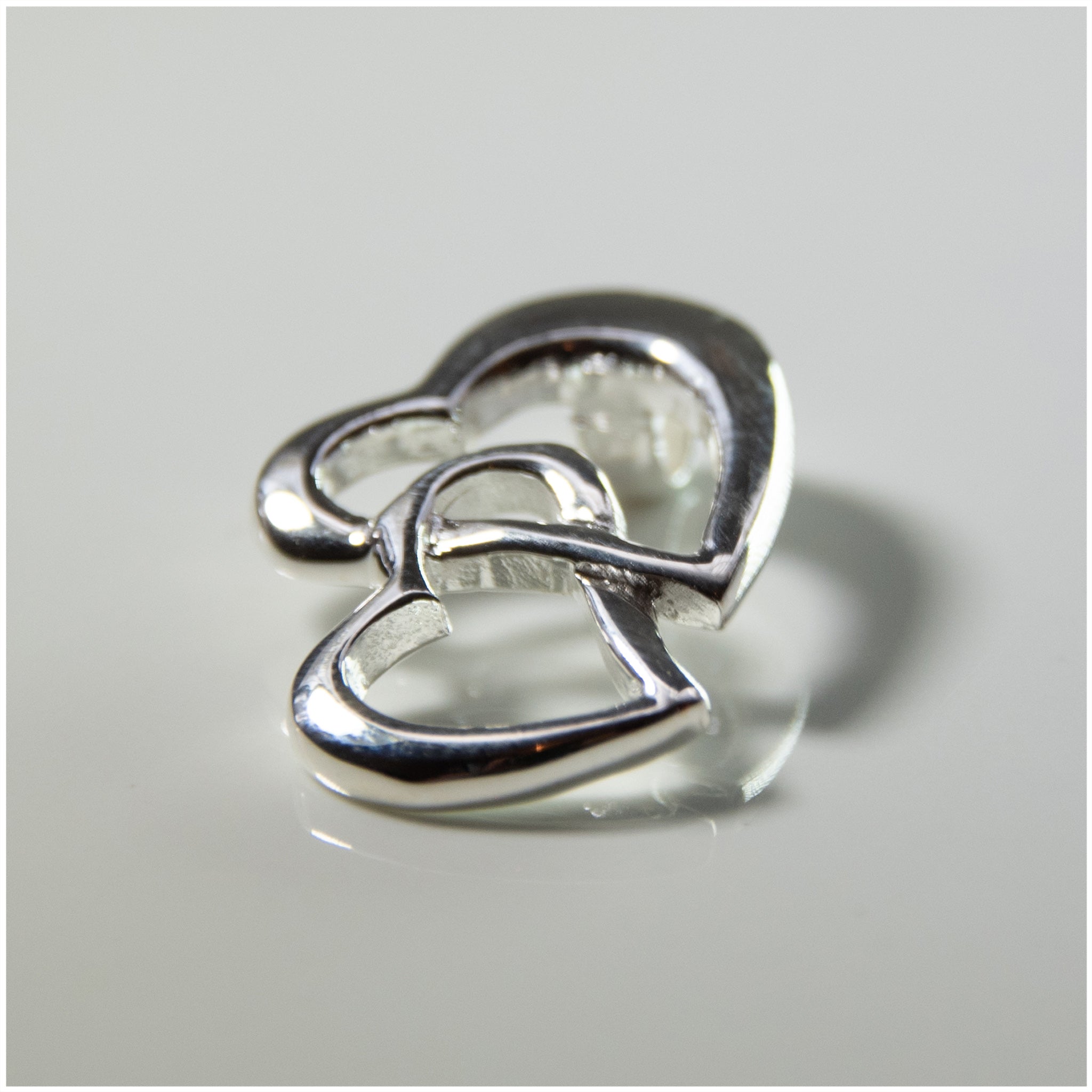 PL008C - Sterling Silver Heart Pendant & Chain