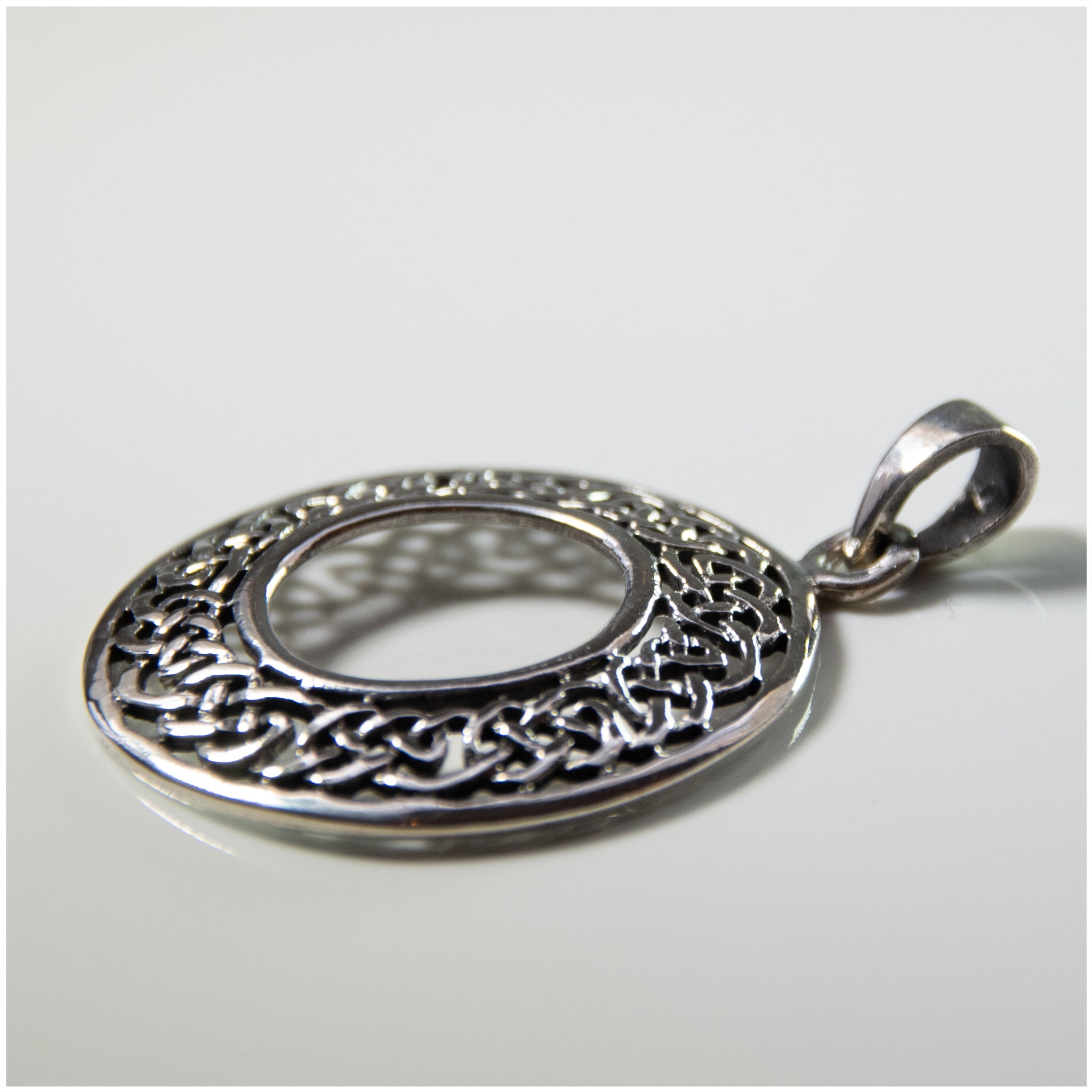 PR005 - Sterling Silver Celtic Pendant