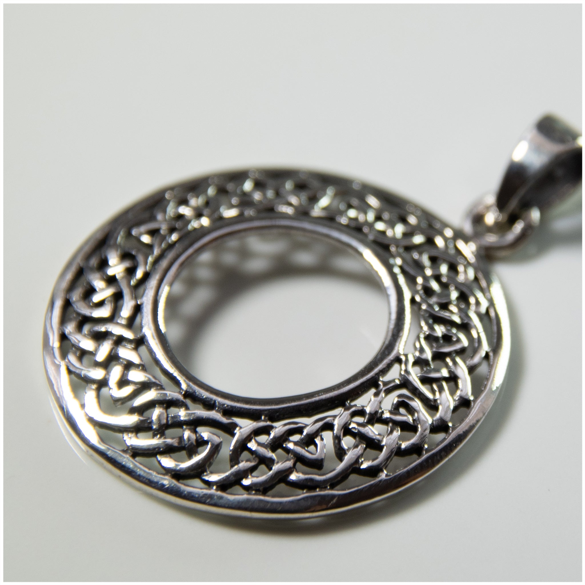 PR005 - Sterling Silver Celtic Pendant