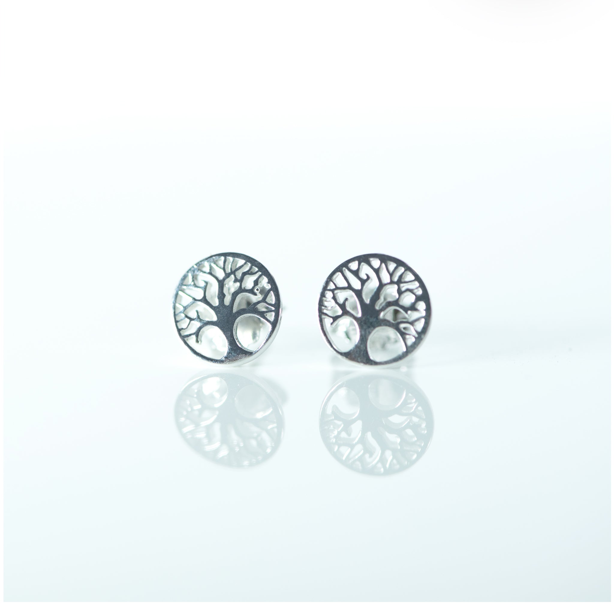 SES005 - Sterling Silver Tree of Life Earrings