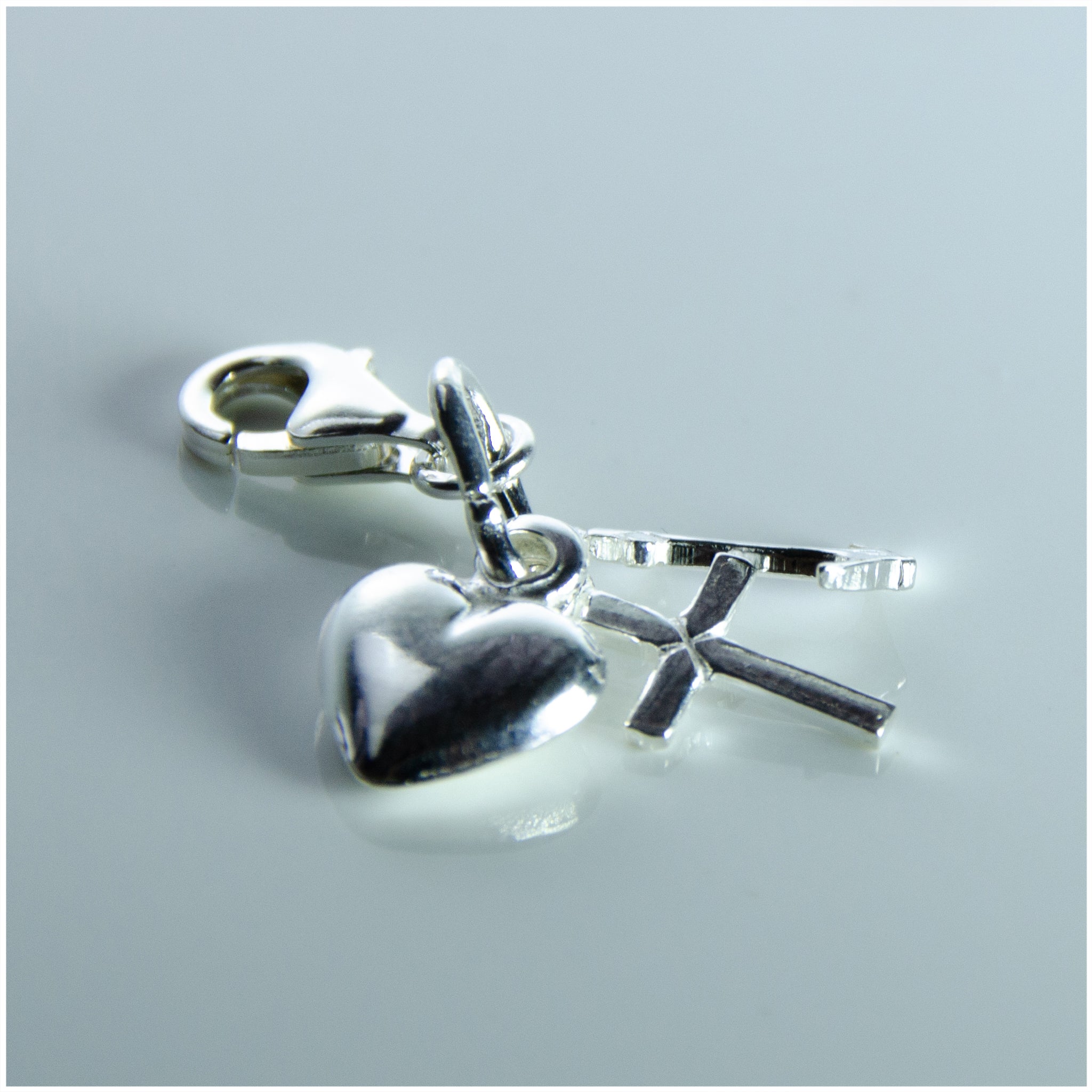 SCH004 - Sterling Silver Faith-Hope-Charity Charm